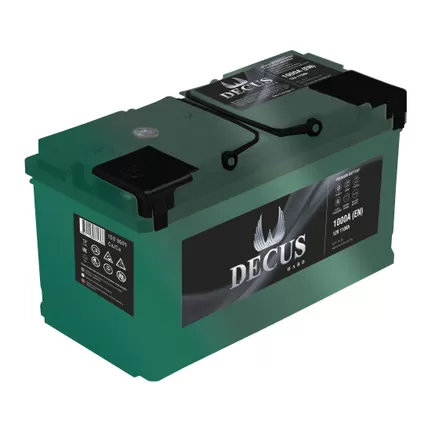 Decus 6CT-110VL 110 A/h 1000 А R+ 353x175x190 мм