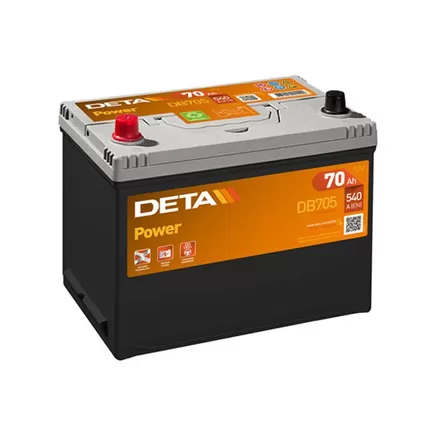 Deta Power DB705 70 A/h 540 A L+ 267x173x220 мм