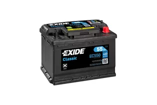 Exide Classic EC550 55 A/h 460 A R+ 242x175x190 мм