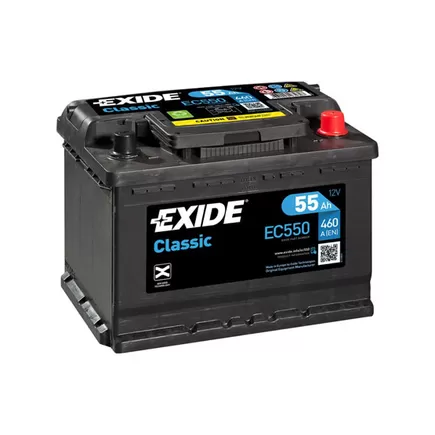Exide Classic EC550 55 A/h 460 A R+ 242x175x190 мм