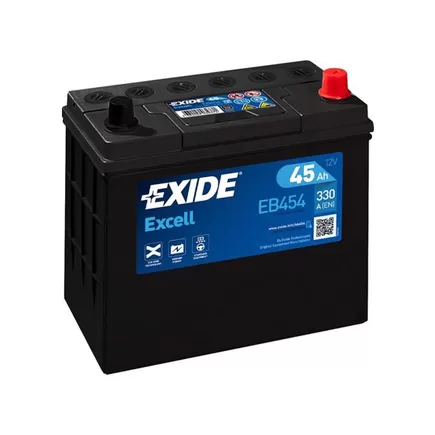 Exide Excell EB454 45 A/h 330 A R+ 237x127x227 мм