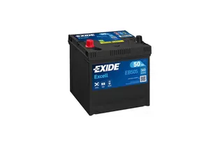 Exide Excell EB505 50 A/h 360 A L+ 200x173x222 мм