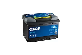 Exide Excell EB740 74 A/h 680 A R+ 278x175x190 мм