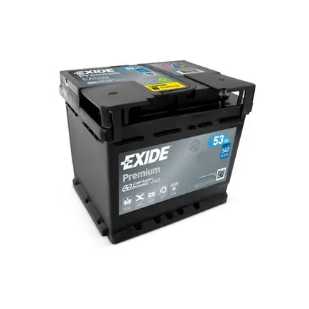 Exide Premium EA531 53 A/h 540 A L+ 207x175x190 мм