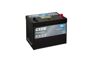 Exide Premium EA754 75 A/h 630 A R+ 267x172x220 мм