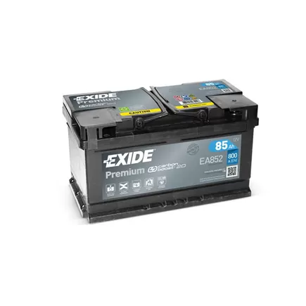 Exide Premium EA852 85 A/h 800A R+ 315x175x175 мм (низкий)