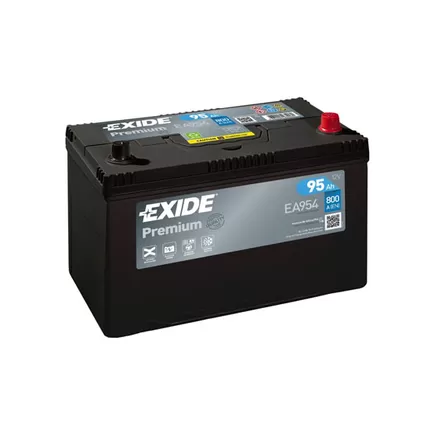 Exide Premium EA954 95 A/h 800 A R+ 306x173x220 мм