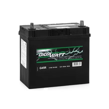 Gigawatt G45R 45 A/h 330 A R+ 238x127x220 мм