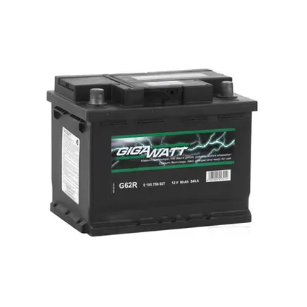Gigawatt G62R 60 A/h 540 A R+ 242x175x190 мм