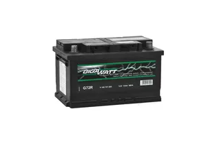 GIGAWATT G72R 72 A/h 680 A R+ 278x175x175 мм