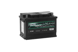 GIGAWATT G74R 74 A/h 680 A R+ 278x175x190 мм