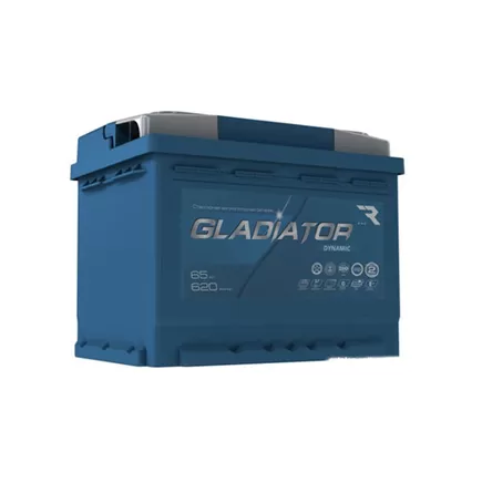 Gladiator Dynamic 65 R 65 A/h 620 A R+ 242x175x190 мм