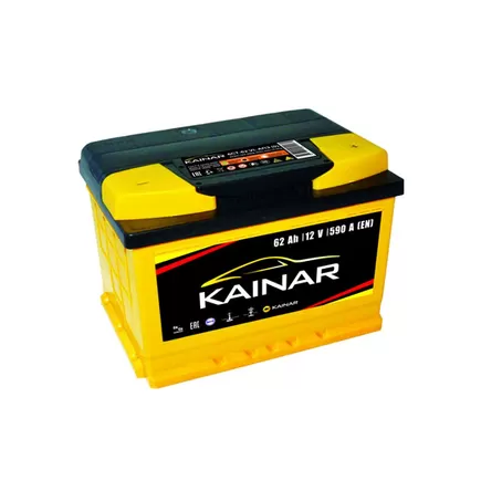 Kainar 62 A/h 590 A R+ 242x175x190 мм