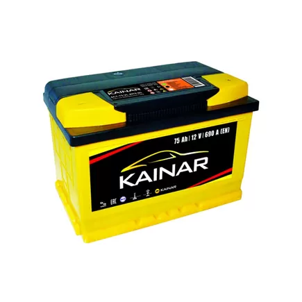 Kainar 75 A/h 690 A R+ 278x175x190 мм