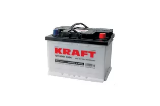 Kraft 60 A/h 640 A R+ 242x175x190 мм