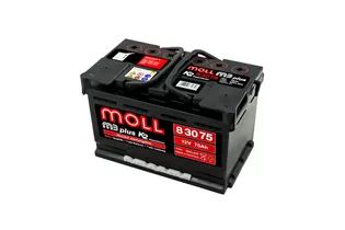 MOLL M3 75 A/h 680 А R+ 278x175x190 мм