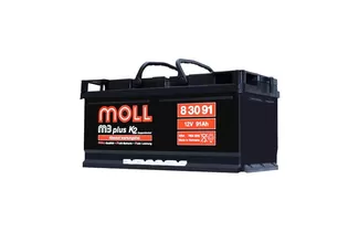 MOLL M3 91 A/h 800 А R+ 353x175x175 мм
