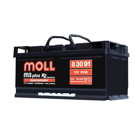 MOLL M3 91 A/h 800 А R+ 353x175x175 мм