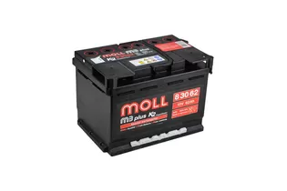 Moll M3+ 62 A/h 600 А R+ 242x175x190 мм