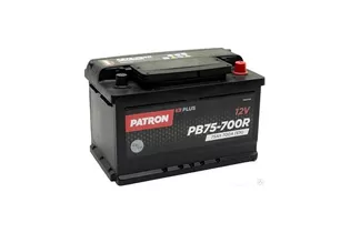 Patron Plus PB75-700R 75 A/h 700 A R+ 278x175x175 мм