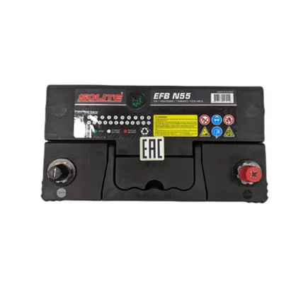 Solite EFB N55 50 A/h 440 А R+ 237x127x200 мм