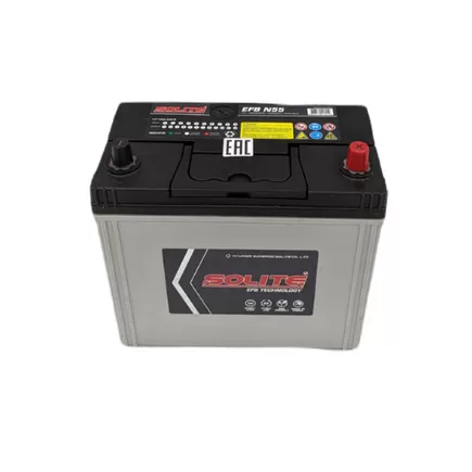 Solite EFB N55 50 A/h 440 А R+ 237x127x200 мм