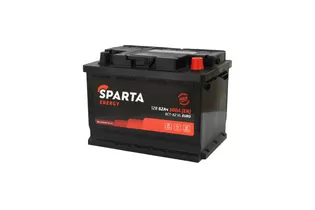 Sparta Energy 62 A/h 500 А R+ 242x175x190 мм