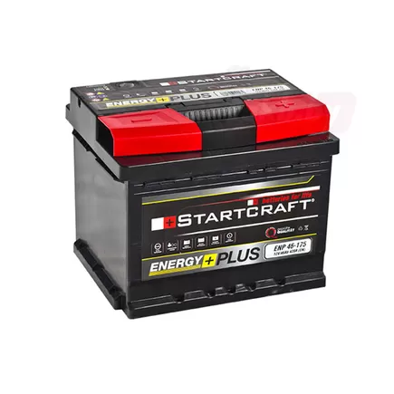Startcraft Energy Plus 46 A/h 420 А R+ 207x175x175 мм