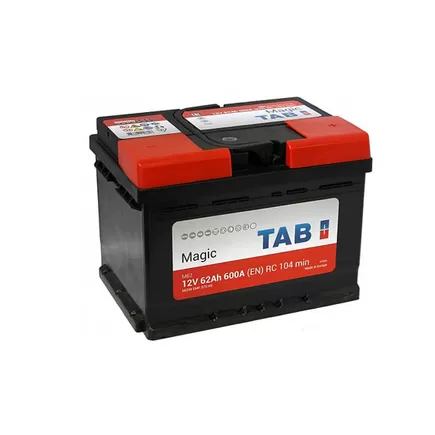 TAB Magic 62 A/h 600 А R+ 242x175x175 мм