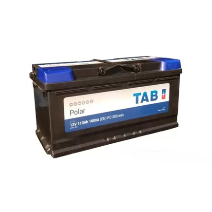 TAB Polar 110 A/h 1000 A R+ 394x175x190 мм