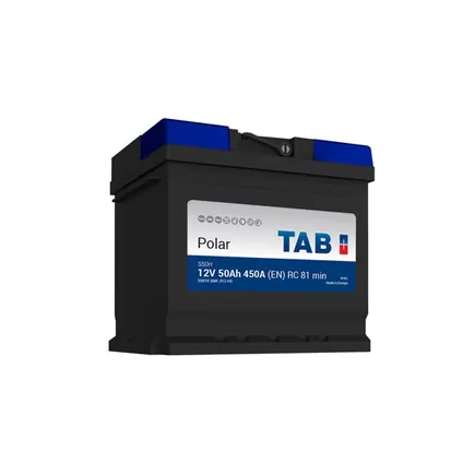 TAB Polar 50 A/h 450A R+ 207x175x190 мм