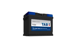 TAB Polar 55 A/h 500 A R+ 242x175x190 мм