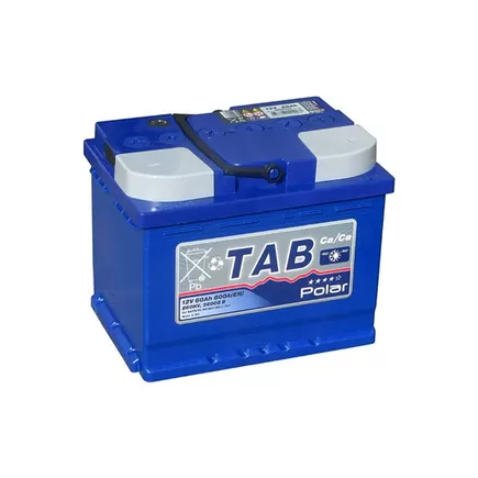 TAB Polar Blue 60 A/h 600 А R+ 242x175x190 мм