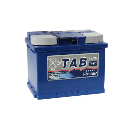 TAB Polar Blue 66 A/h 620 А R+ 242x175x190 мм