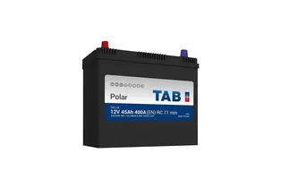 TAB Polar S Asia 45 A/h 400 А L+ 196x134x226 мм