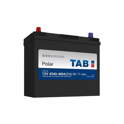 TAB Polar S Asia 45 A/h 400 А L+ 196x134x226 мм