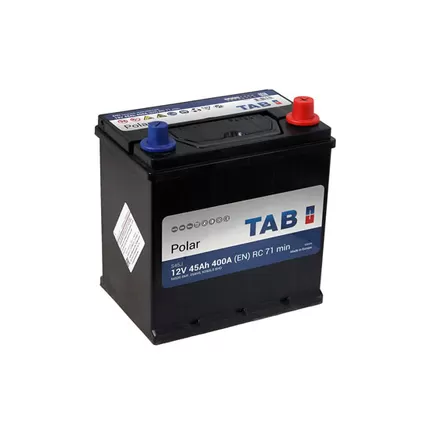 TAB Polar S Asia 45 A/h 400 А R+ 196x134x226 мм