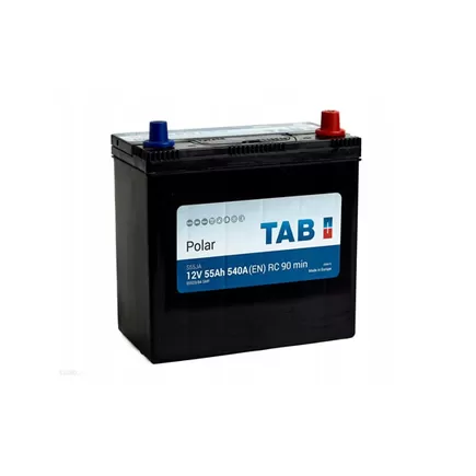Tab Polar S Asia 55 A/h 490 A R+ 237x134x223 мм