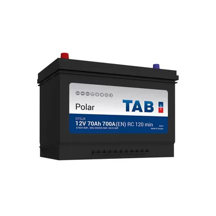 TAB Polar S Asia 70 A/h 700 А L+ 260x175x218 мм