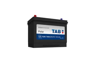 TAB Polar S Asia 75 A/h 740 А L+ 260x175x218 мм
