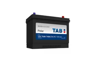 TAB Polar S Asia 75 A/h 740 А R+ 260x175x218 мм