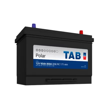 TAB Polar S Asia 95 A/h 850 А R+ 304x175x227 мм