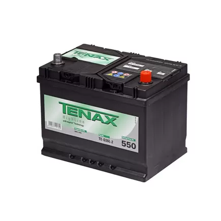 Tenax High Asia 68 A/h 550 A R+ 260x175x220 мм