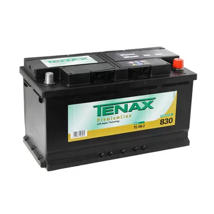 Tenax Premium 100 A/h 830 A R+ 353x175x190 мм