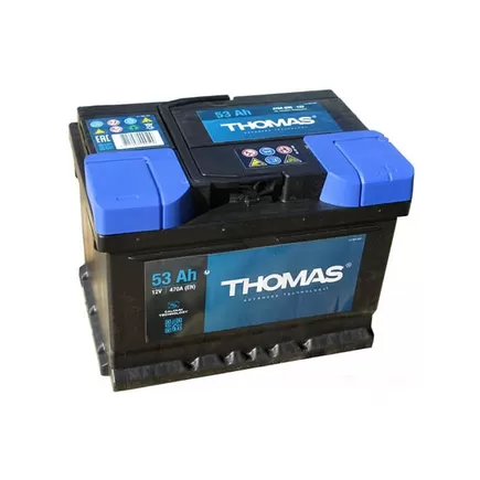 Thomas 53 A/h 470 А R+ 242x175x175 мм (низкий)