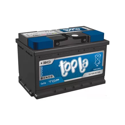 Topla Top 75 A/h 720 A R+ 278x175x175 мм