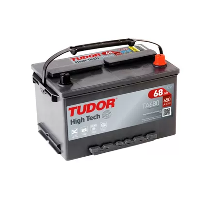 Tudor High Tech TA680 68 A/h 650 A R+ 277x175x190 мм