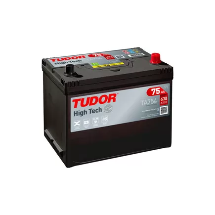 Tudor High Tech TA754 75 A/h 630 A R+ 267x172x220 мм