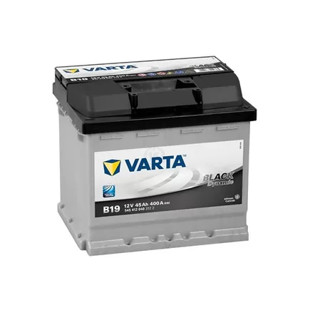 Varta Black Dynamic B19 45 A/h 400 А R+ (545412040) 207x175x190 мм
