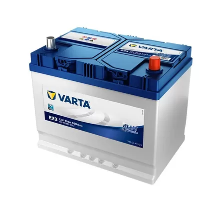 VARTA Blue Dynamic Asia E23 70 А/h 630 А R+ (570412063) 261x175x220 мм
